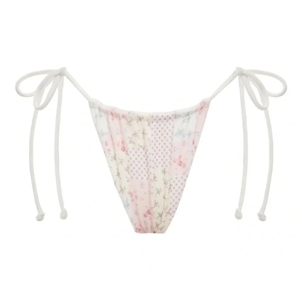 NWT FRANKIE'S BIKINIS Sydney Sweeney Tia Terry String Bottom (603)